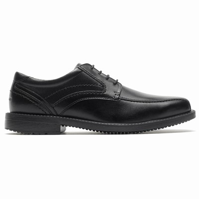 Sapatos Oxfords Rockport Style Leader 2 Bike Toe Homem Pretas PT-27415